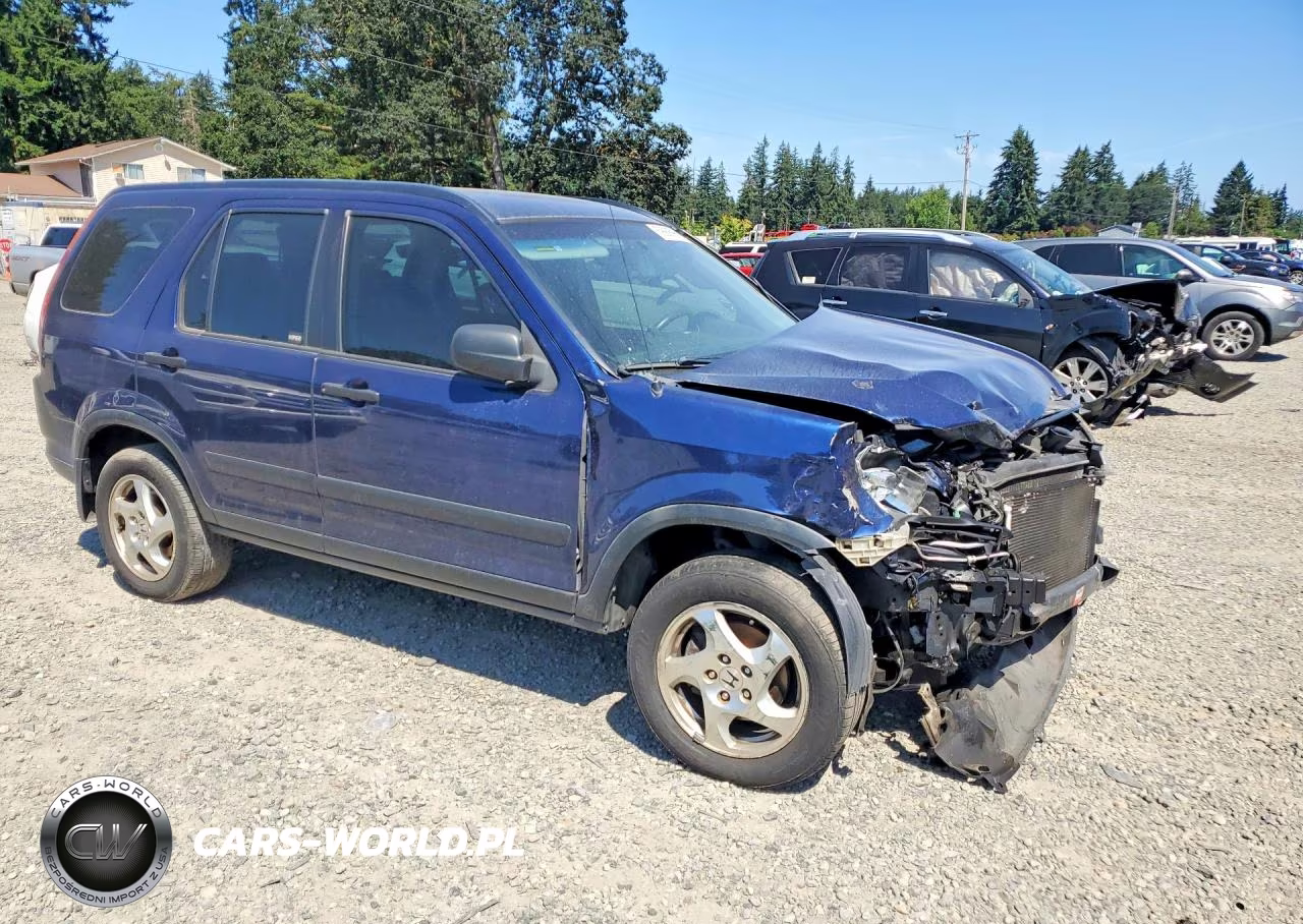 2004 Honda Cr-V Lx VIN:JHLRD78454C052050 - 4