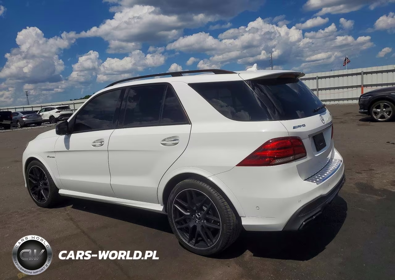 2016 Mercedes-Benz Gle 63 Amg 4Matic VIN:4JGDA7EB4GA684326 - 2