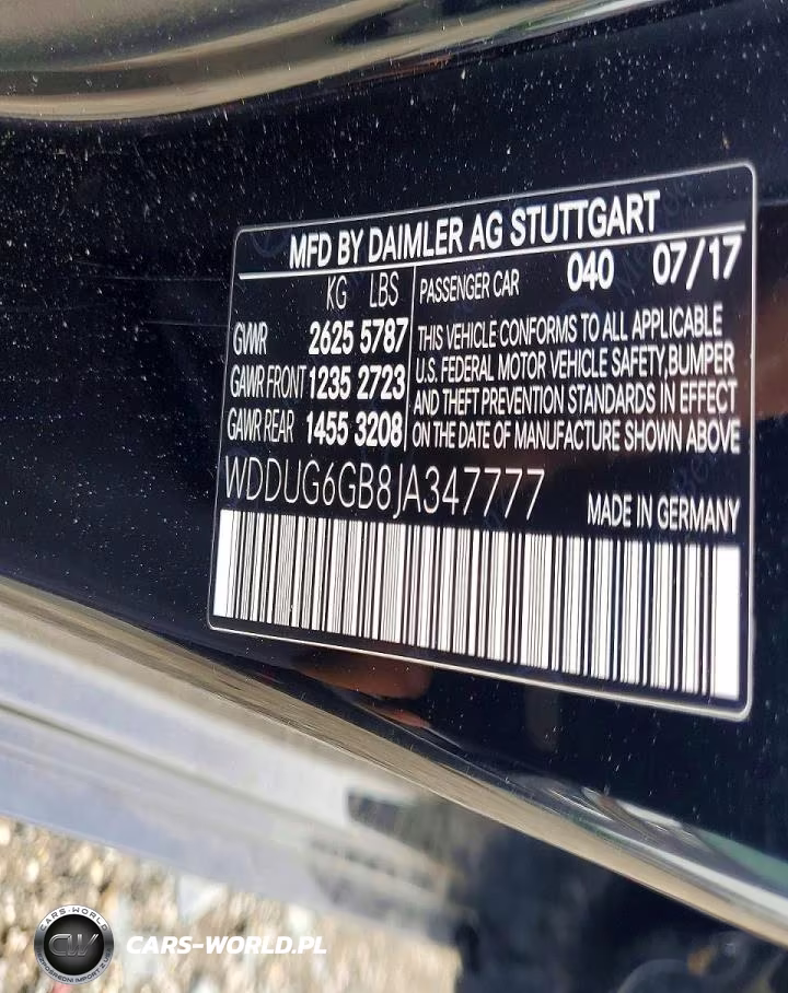2018 Mercedes-Benz S 450 VIN:WDDUG6GB8JA347777 - 12