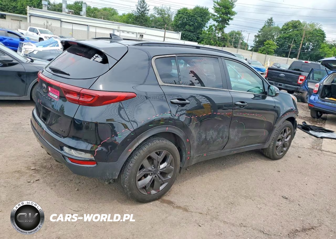 2022 Kia Sportage S VIN:KNDP6CAC5N7975907 - 3