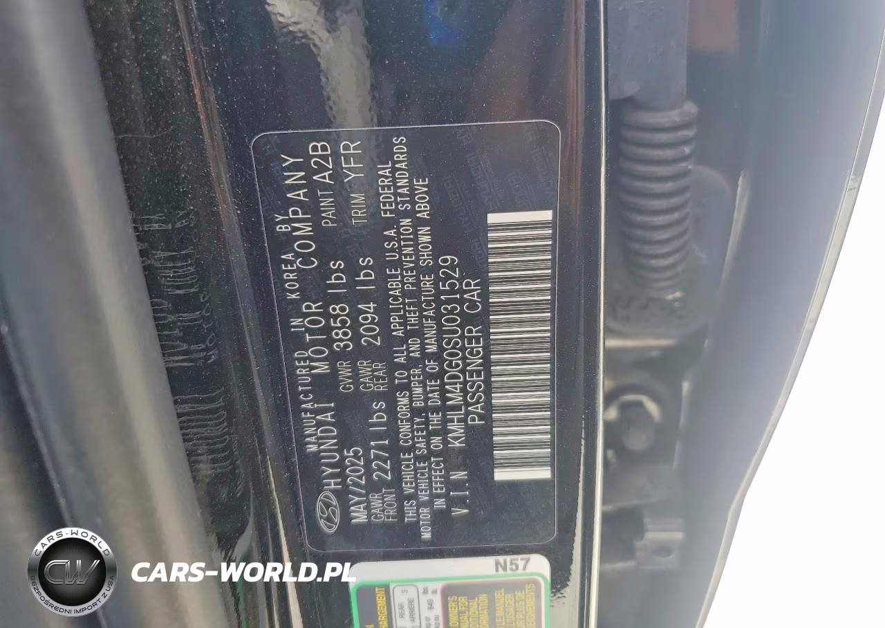 2025 Hyundai Elantra Sel Sport VIN:KMHLM4DG0SU031529 - 12