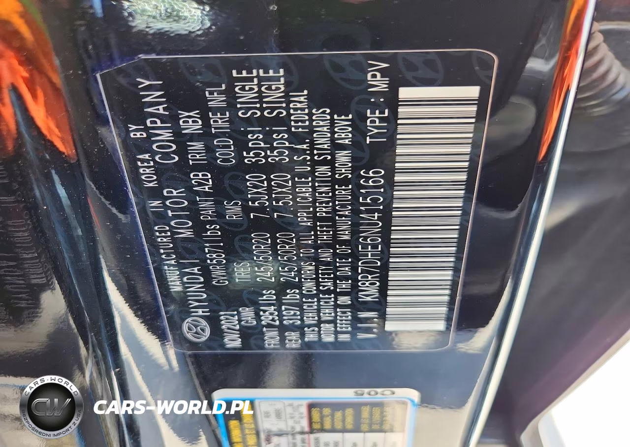 2022 Hyundai Palisade Calligraphy VIN:KM8R7DHE6NU415166 - 13