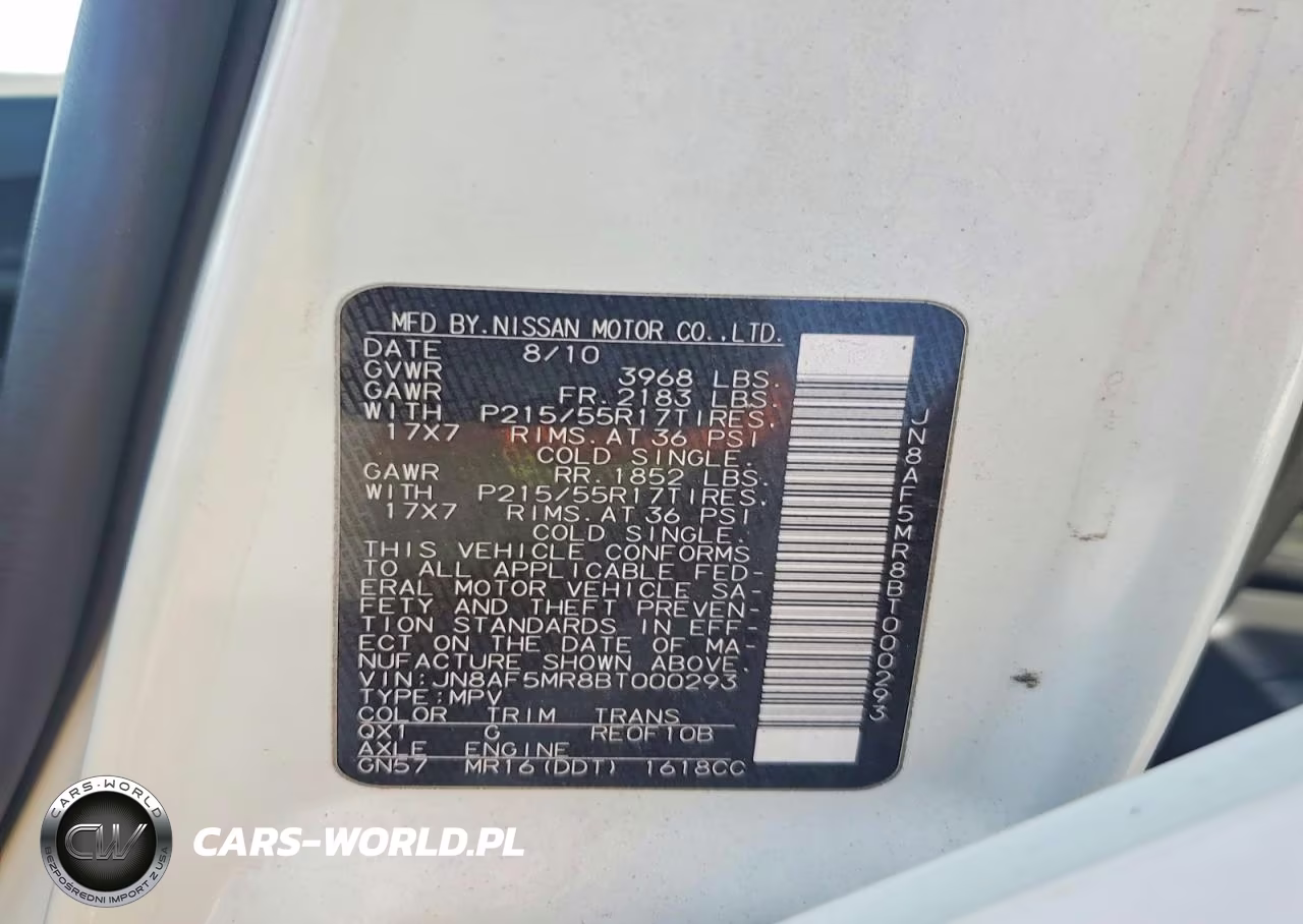 2011 Nissan Juke S VIN:JN8AF5MR8BT000293 - 12