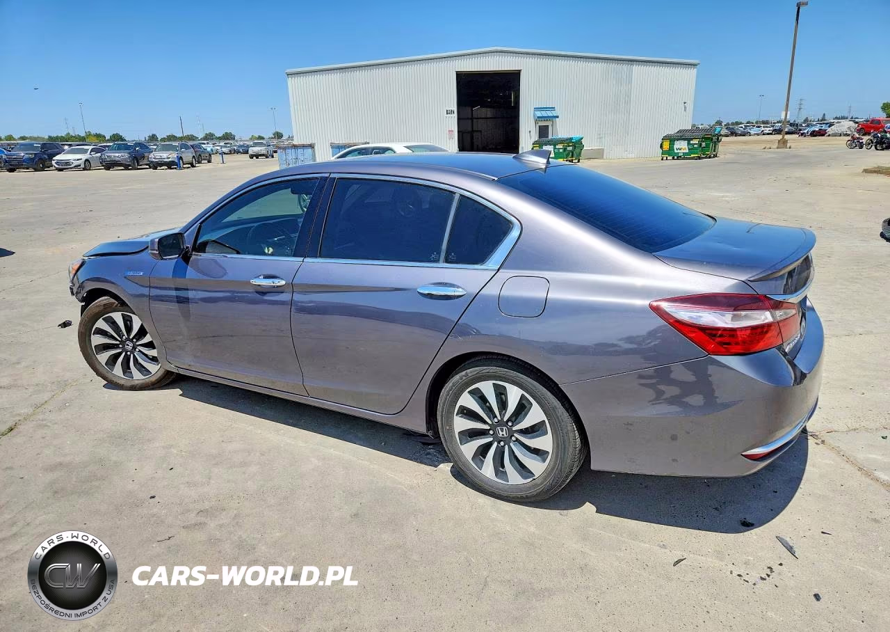 2017 Honda Accord Hybrid Exl VIN:JHMCR6F54HC027235 - 2