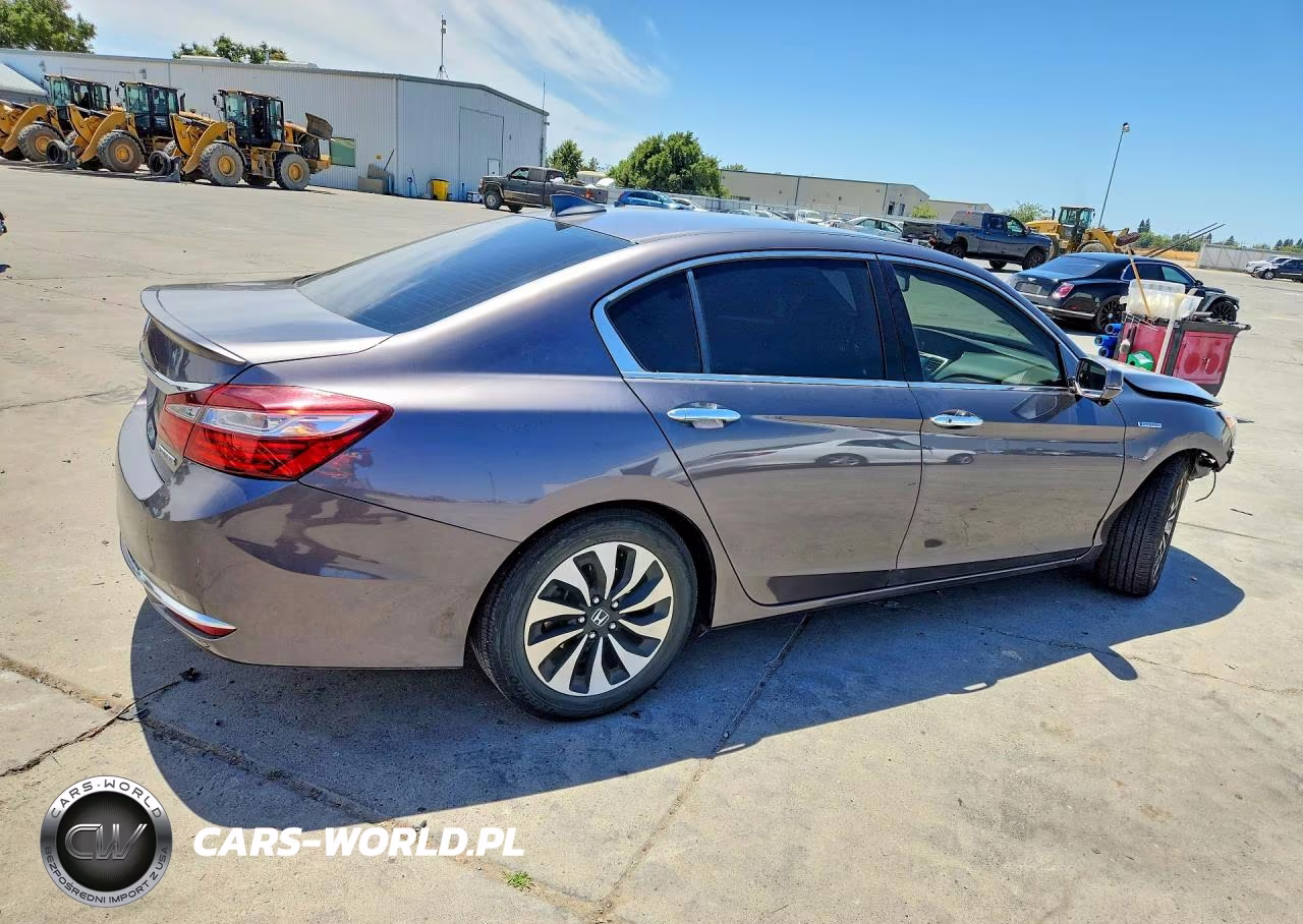 2017 Honda Accord Hybrid Exl VIN:JHMCR6F54HC027235 - 3