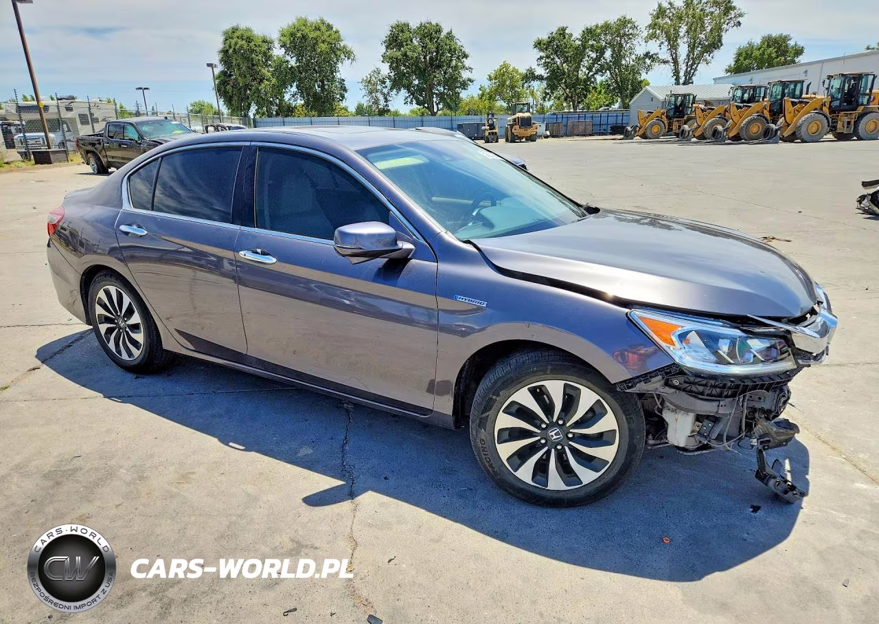 2017 Honda Accord Hybrid Exl VIN:JHMCR6F54HC027235 - 4