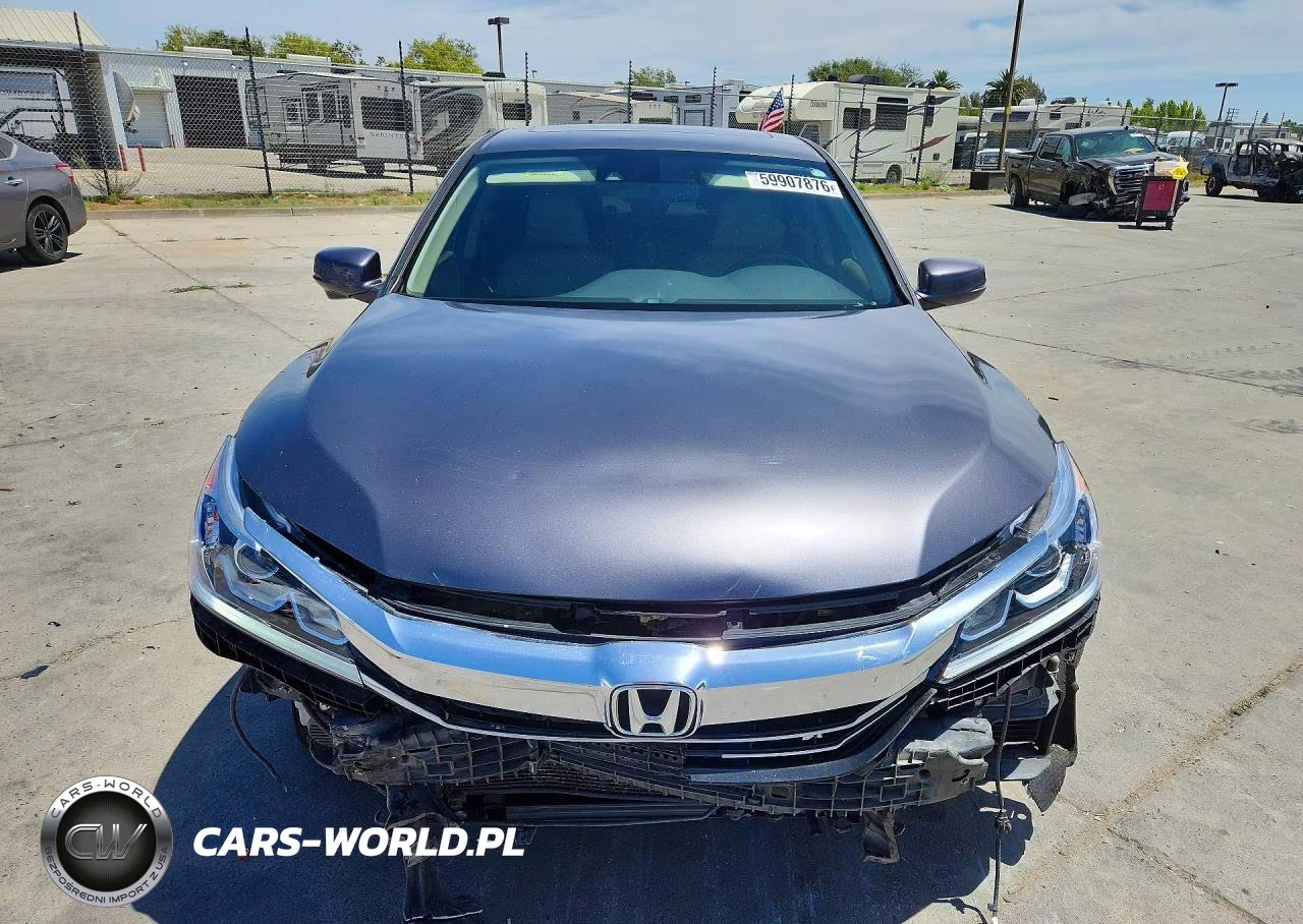 2017 Honda Accord Hybrid Exl VIN:JHMCR6F54HC027235 - 5