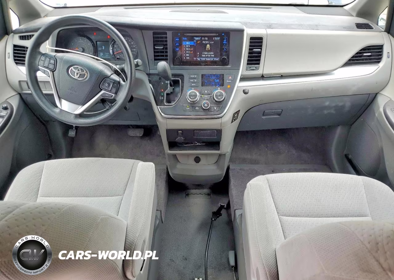 2015 Toyota Sienna Le VIN:5TDKK3DC6FS582653 - 8