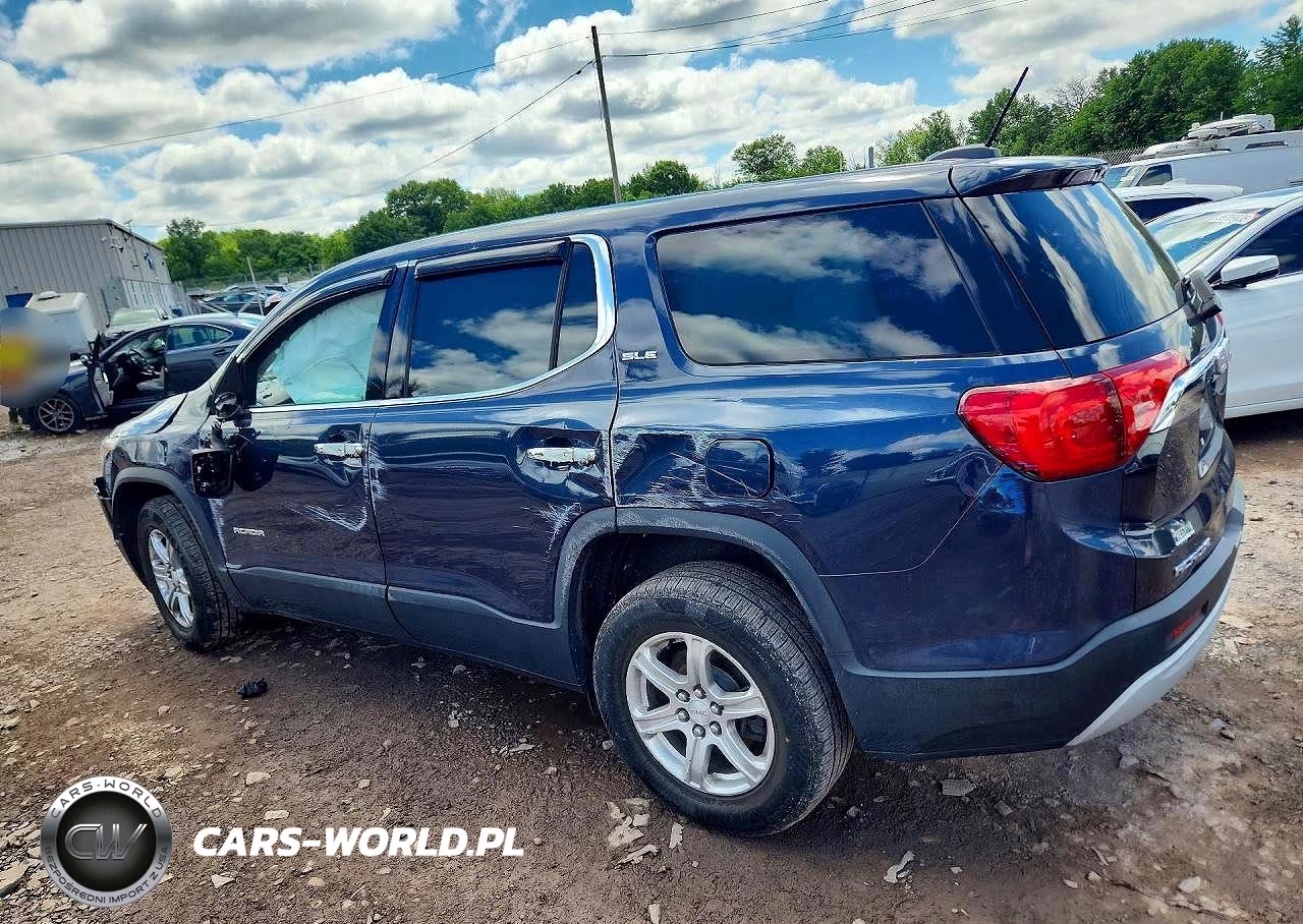 2018 GMC Acadia Sle VIN:1GKKNRLA6JZ199866 - 2