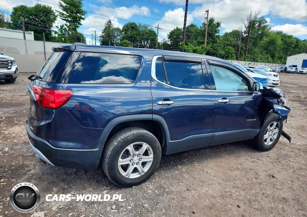 2018 GMC Acadia Sle VIN:1GKKNRLA6JZ199866 - 3