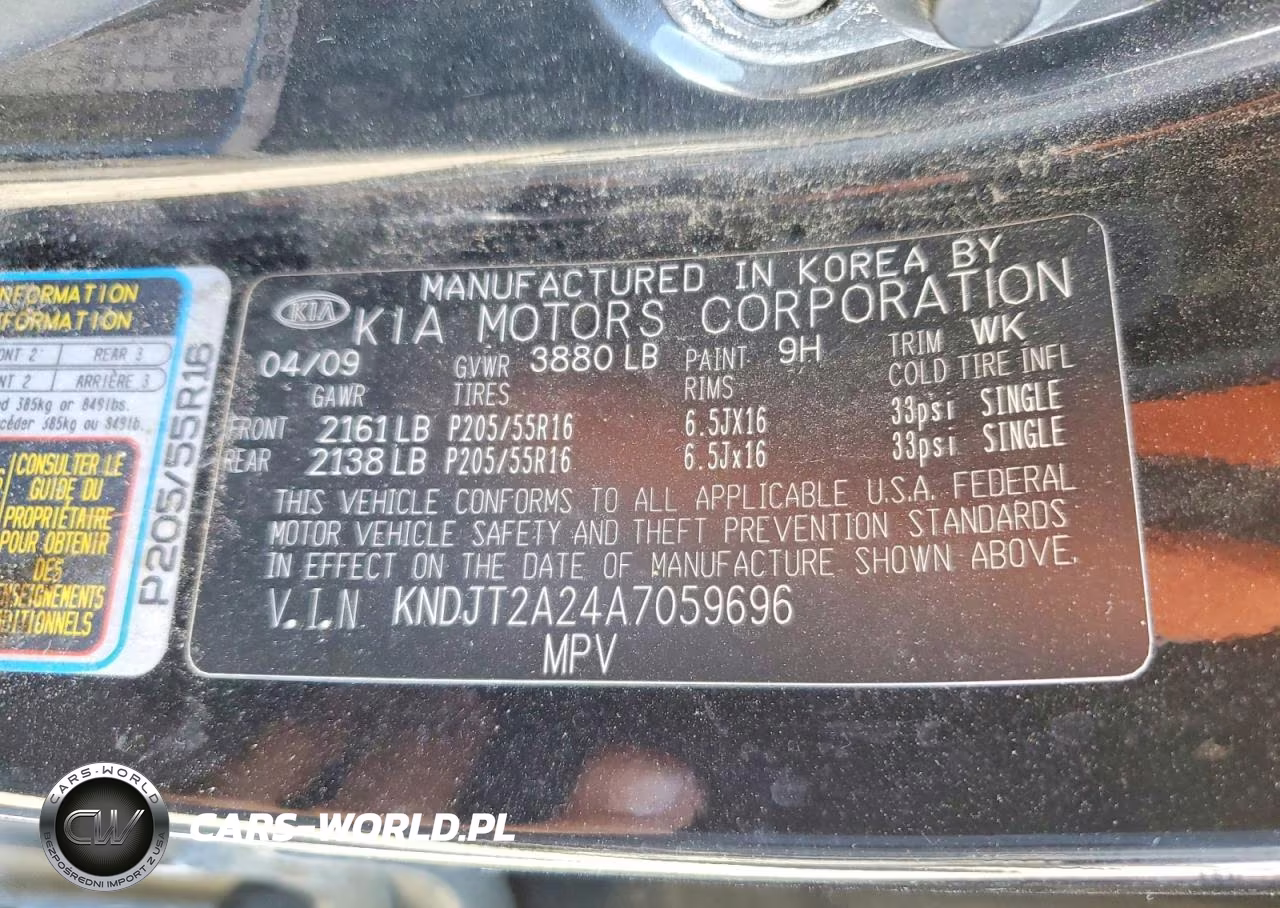 2010 Kia Soul + VIN:KNDJT2A24A7059696 - 12