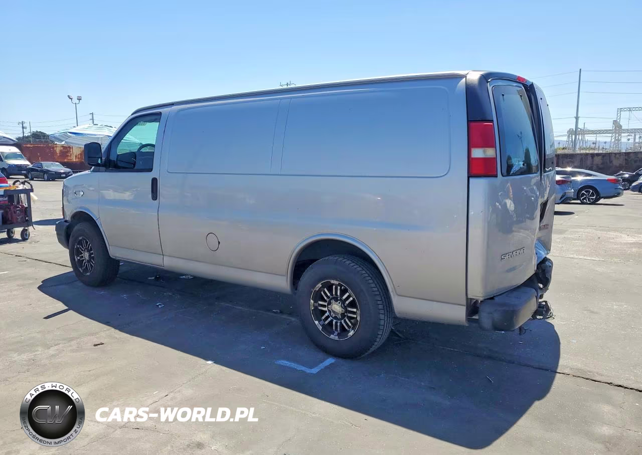 2008 GMC Savana G1500 VIN:1GTFG15X781124712 - 2