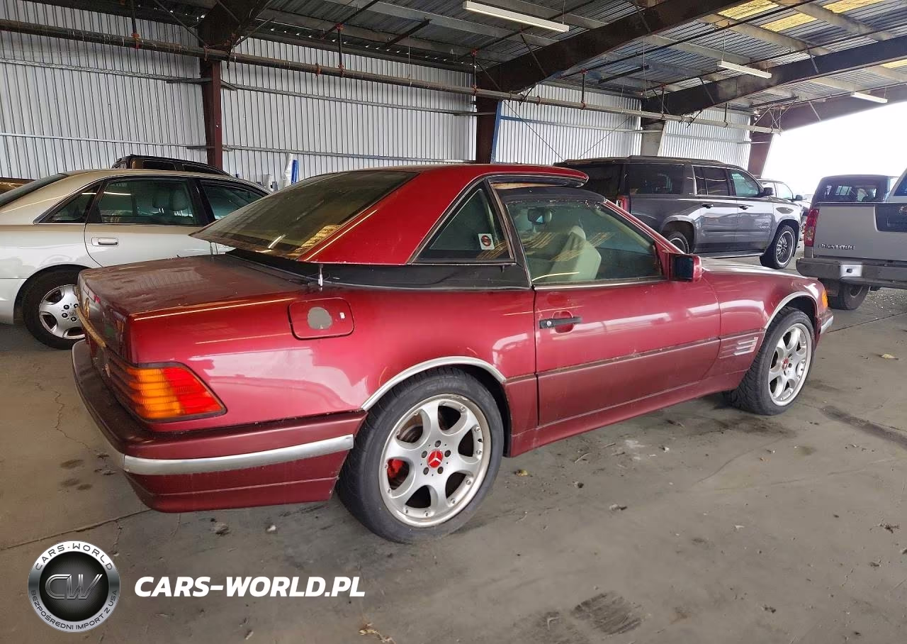 1992 Mercedes-Benz 500 Sl VIN:WDBFA66E1NF054326 - 3