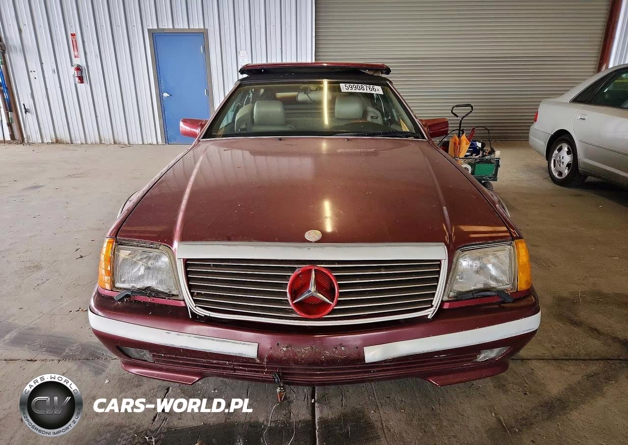 1992 Mercedes-Benz 500 Sl VIN:WDBFA66E1NF054326 - 5