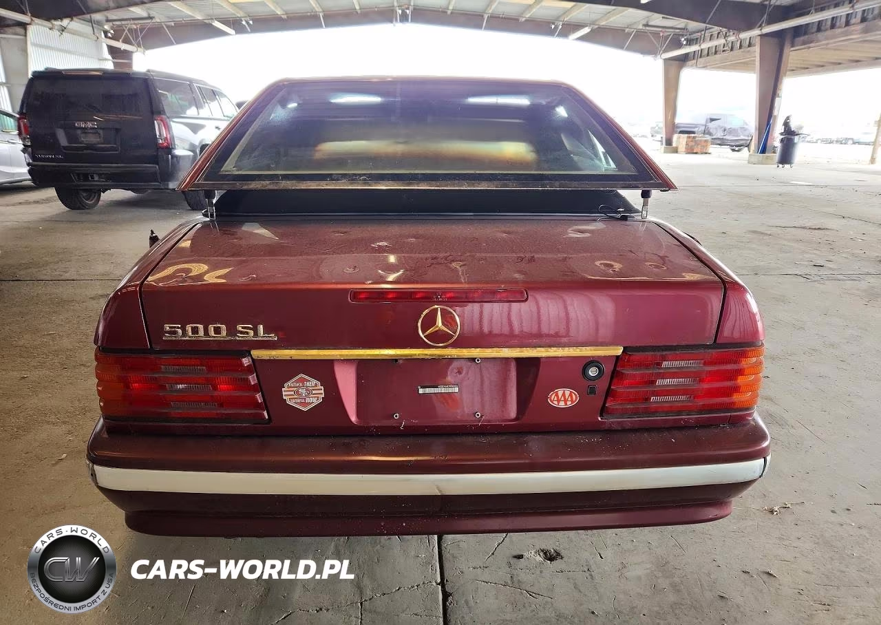 1992 Mercedes-Benz 500 Sl VIN:WDBFA66E1NF054326 - 6