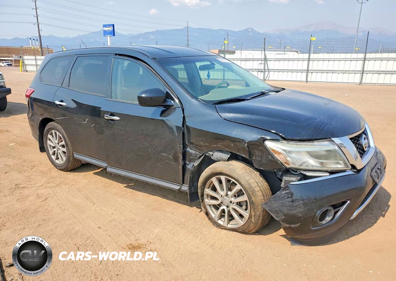 2015 Nissan Pathfinder S VIN:5N1AR2MM9FC614969 - 4
