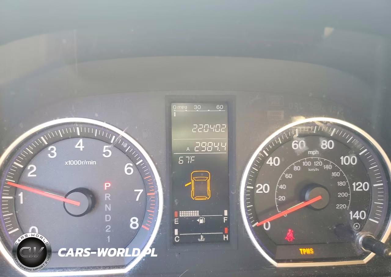 2008 Honda Cr-V Exl VIN:JHLRE48728C068525 - 9