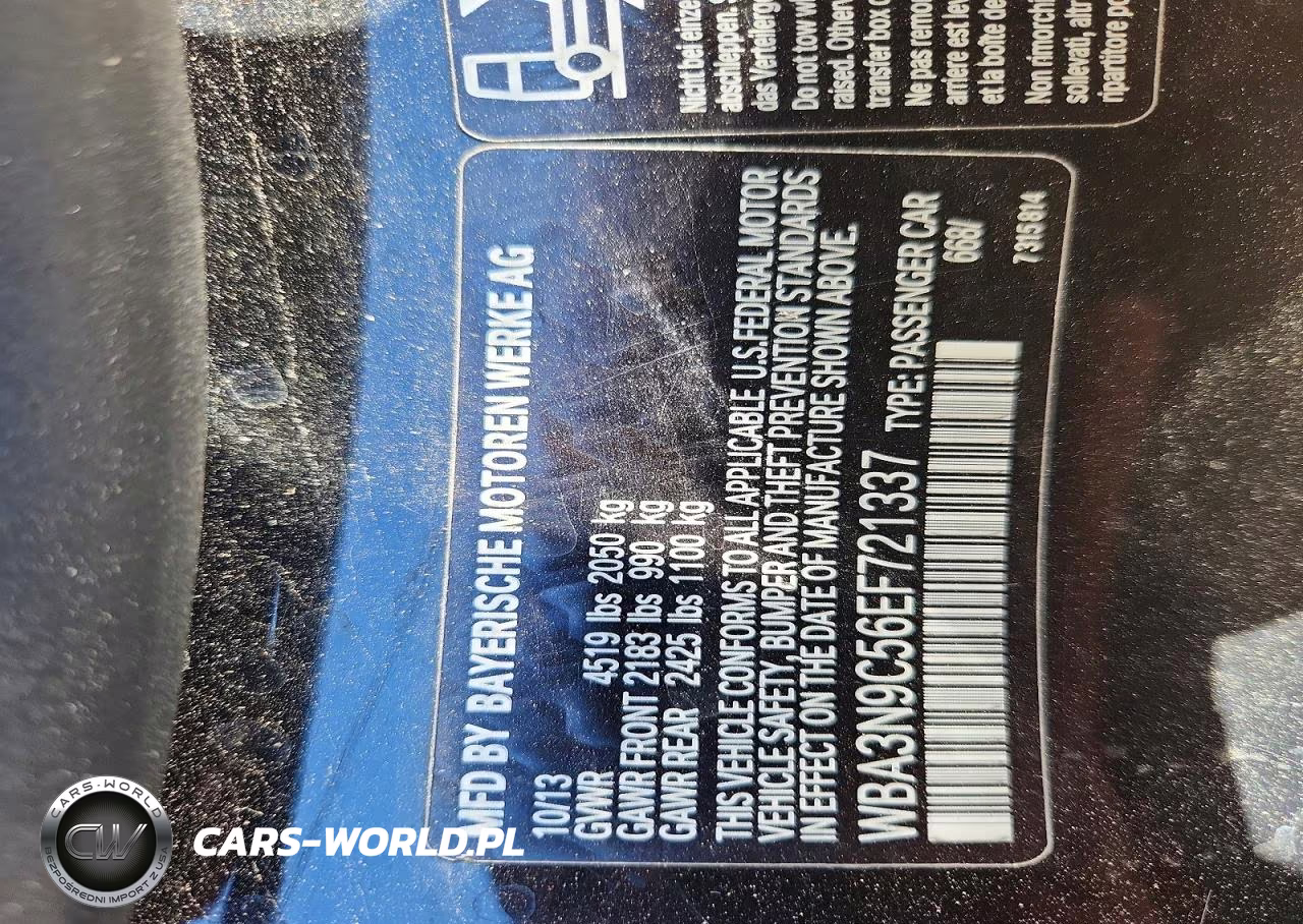 2014 BMW 428 Xi VIN:WBA3N9C56EF721337 - 13