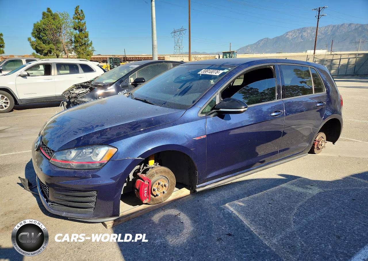 2017 Volkswagen Gti S-Se VIN:3VW447AU4HM060210 - 1