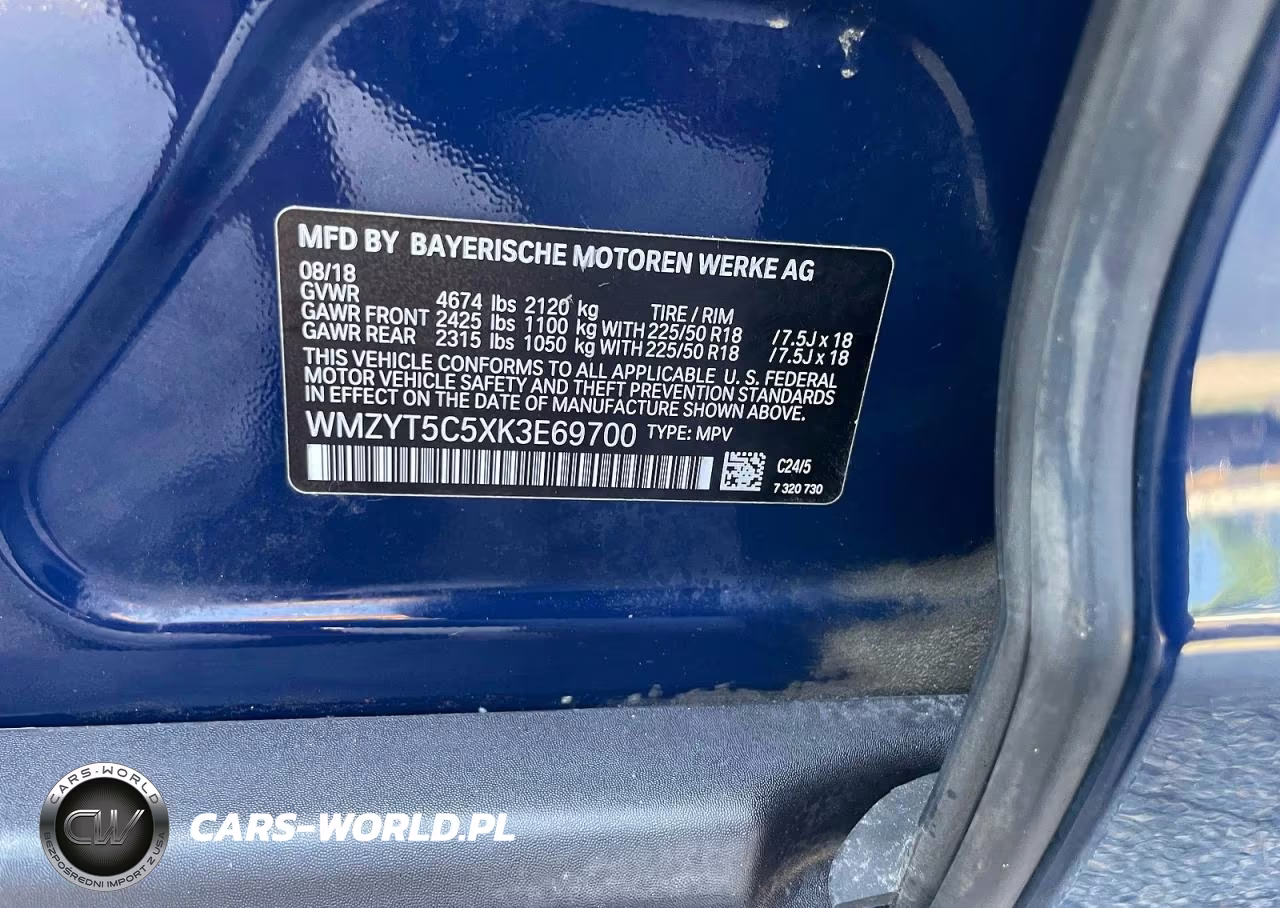 2019 Mini Cooper S Countryman All4 VIN:WMZYT5C5XK3E69700 - 10