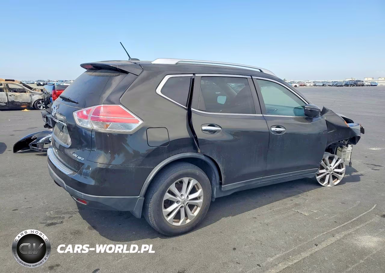 2016 Nissan Rogue Sv VIN:KNMAT2MV6GP648568 - 3