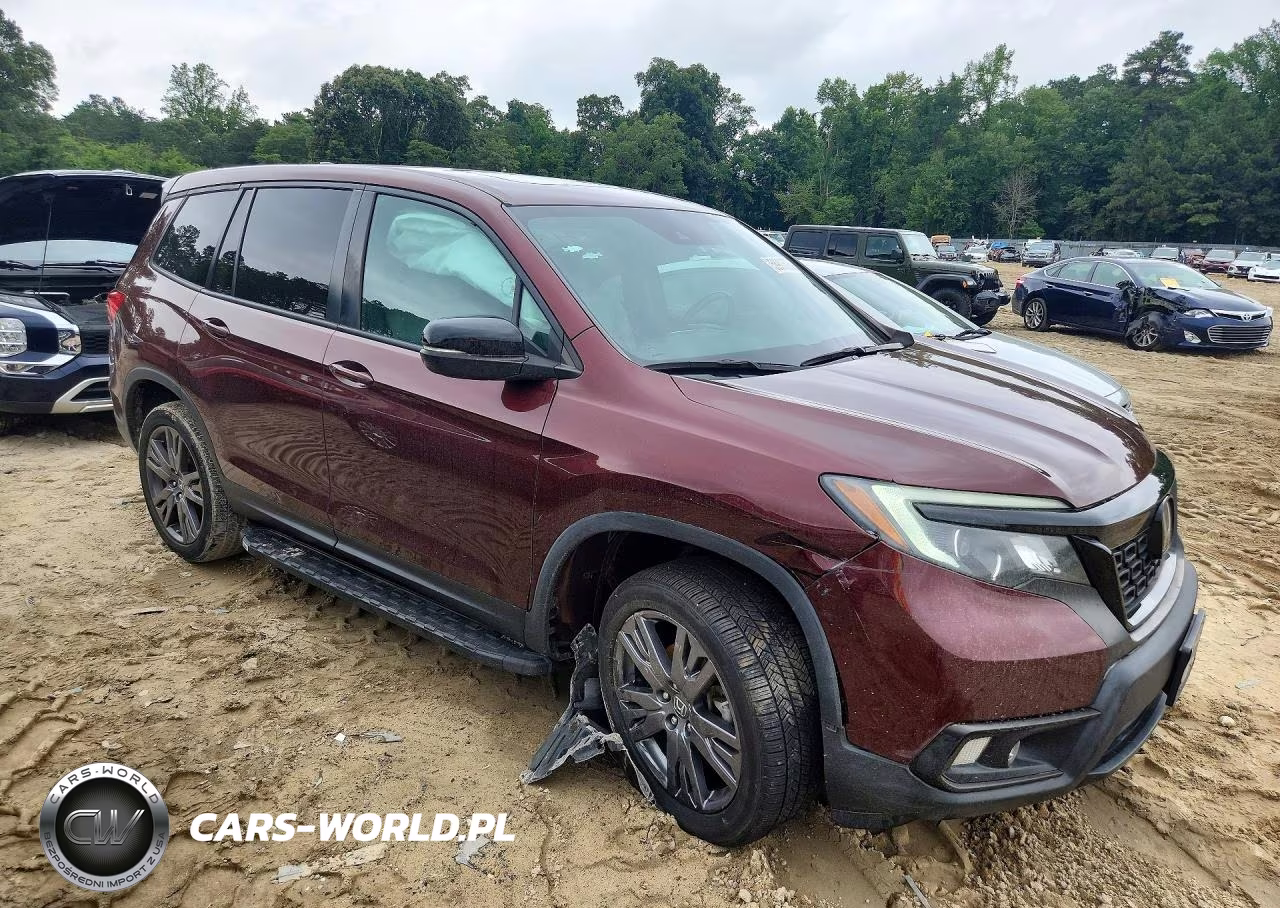 2021 Honda Passport Exl VIN:5FNYF8H57MB016879 - 4