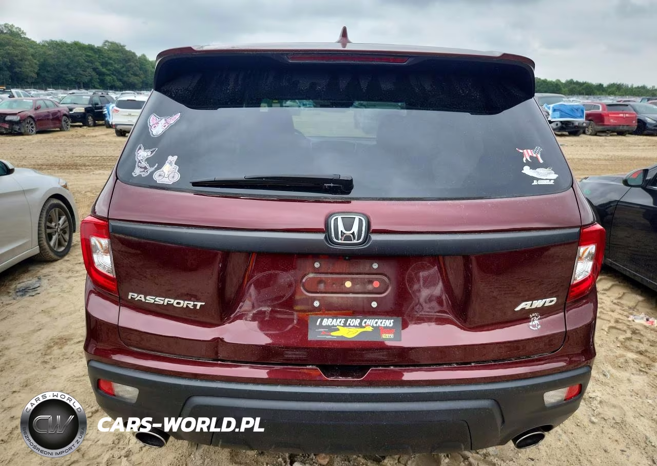 2021 Honda Passport Exl VIN:5FNYF8H57MB016879 - 6