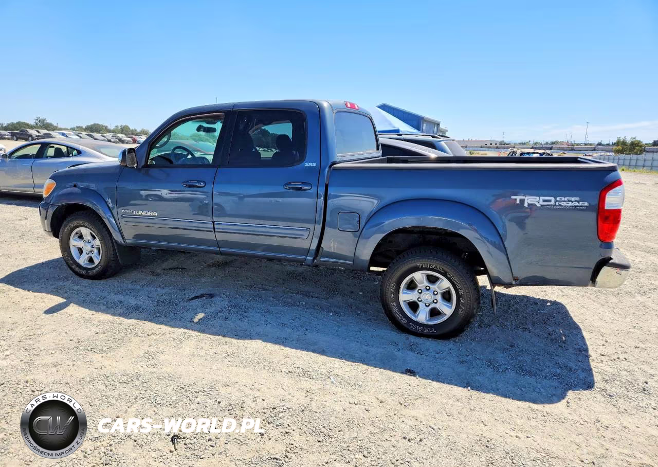 2006 Toyota Tundra Double Cab Sr5 VIN:5TBDT441X6S537590 - 2