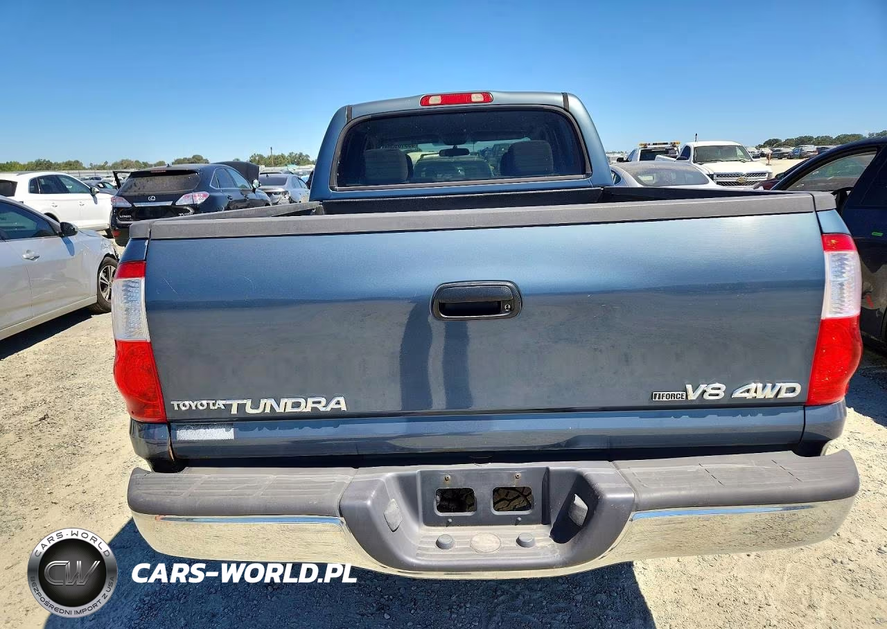 2006 Toyota Tundra Double Cab Sr5 VIN:5TBDT441X6S537590 - 6