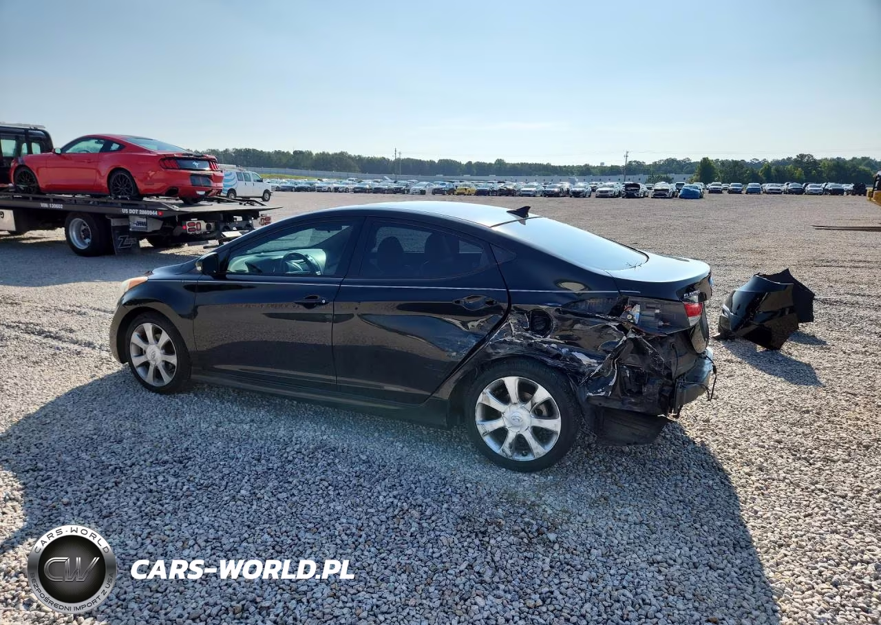 2013 Hyundai Elantra Limited VIN:5NPDH4AE4DH249860 - 2