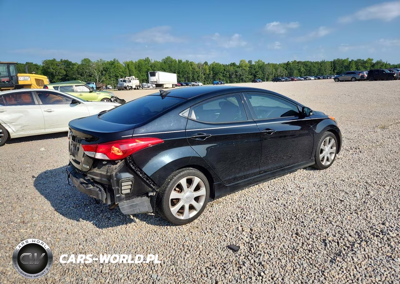 2013 Hyundai Elantra Limited VIN:5NPDH4AE4DH249860 - 3