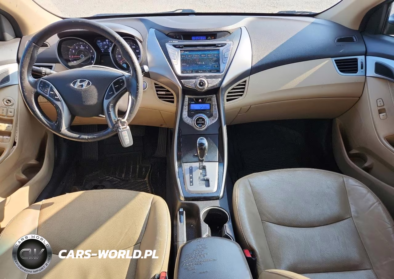 2013 Hyundai Elantra Limited VIN:5NPDH4AE4DH249860 - 8