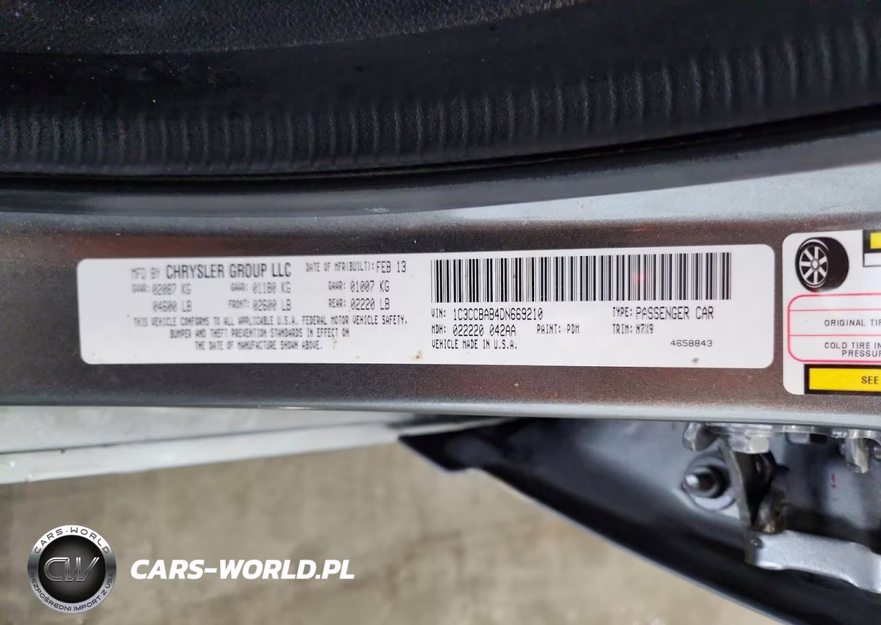 2013 Chrysler 200 Lx VIN:1C3CCBAB4DN669210 - 12