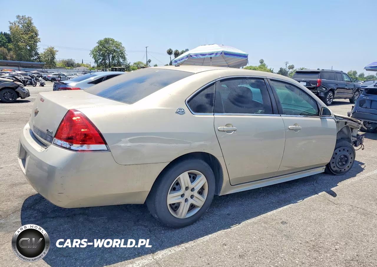 2009 Chevrolet Impala Ls VIN:2G1WB57K891145287 - 3