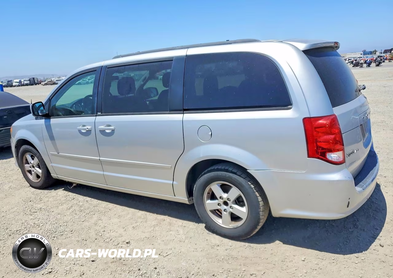 2012 Dodge Grand Caravan Sxt VIN:2C4RDGCG1CR224014 - 2