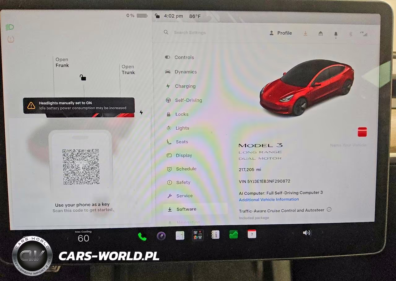 2022 Tesla Model 3 VIN:5YJ3E1EB3NF290872 - 9