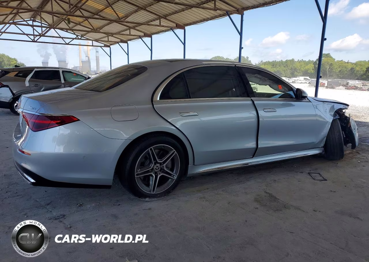 2022 Mercedes-Benz S 580 4Matic VIN:W1K6G7GB3NA080455 - 3