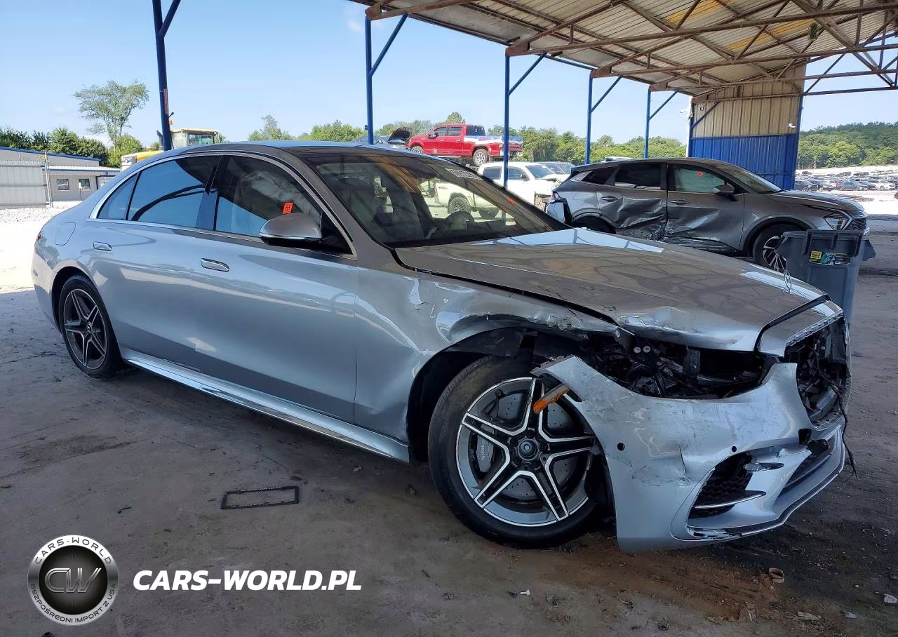 2022 Mercedes-Benz S 580 4Matic VIN:W1K6G7GB3NA080455 - 4