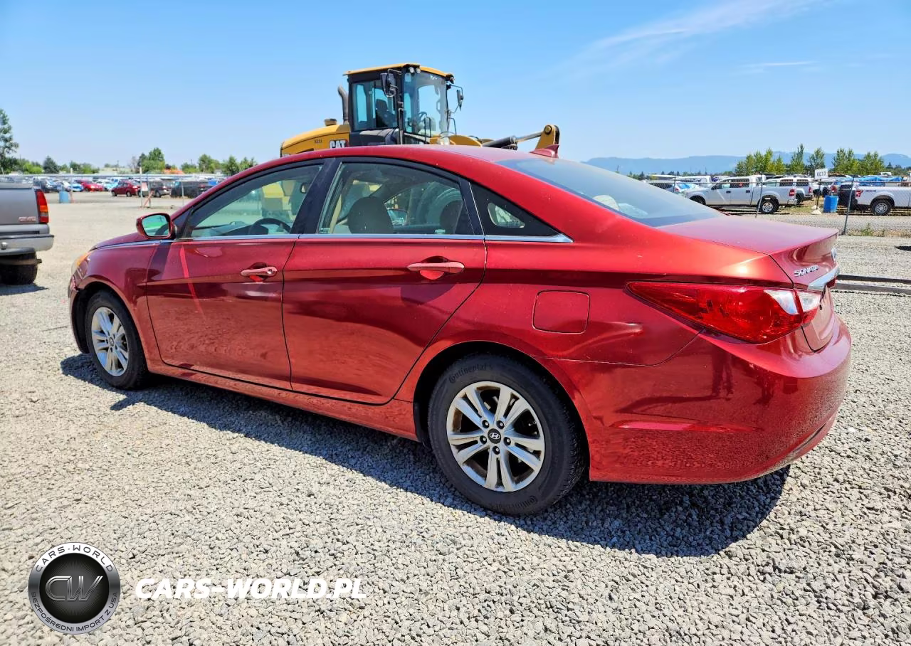 2013 Hyundai Sonata Gls VIN:5NPEB4AC9DH697581 - 2