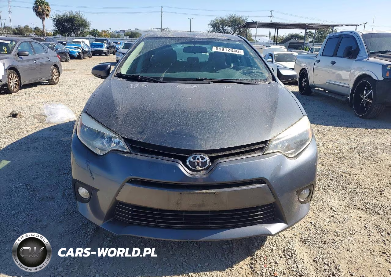 2015 Toyota Corolla Le Plus VIN:5YFBURHE1FP337938 - 5