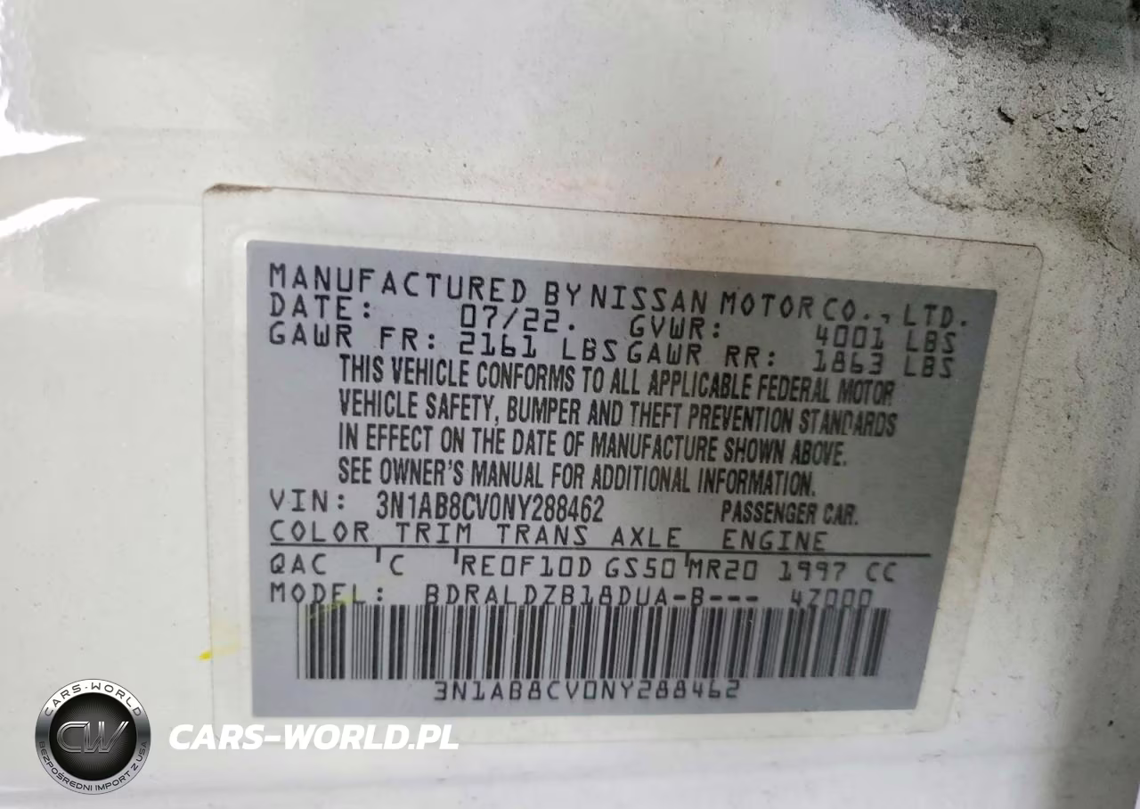 2022 Nissan Sentra Sv VIN:3N1AB8CV0NY288462 - 12