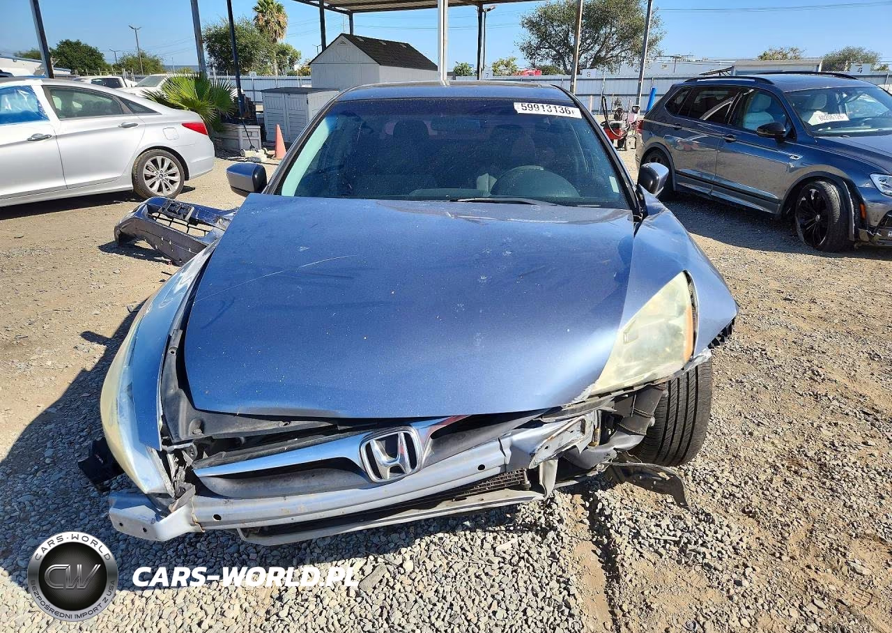 2007 Honda Accord Ex VIN:1HGCM56787A203582 - 5