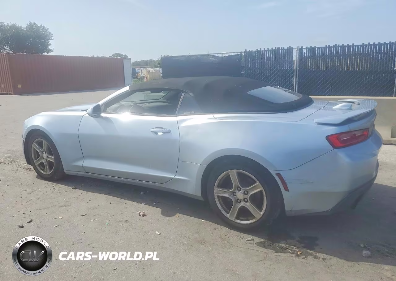 2018 Chevrolet Camaro Lt VIN:1G1FB3DX1J0129422 - 2