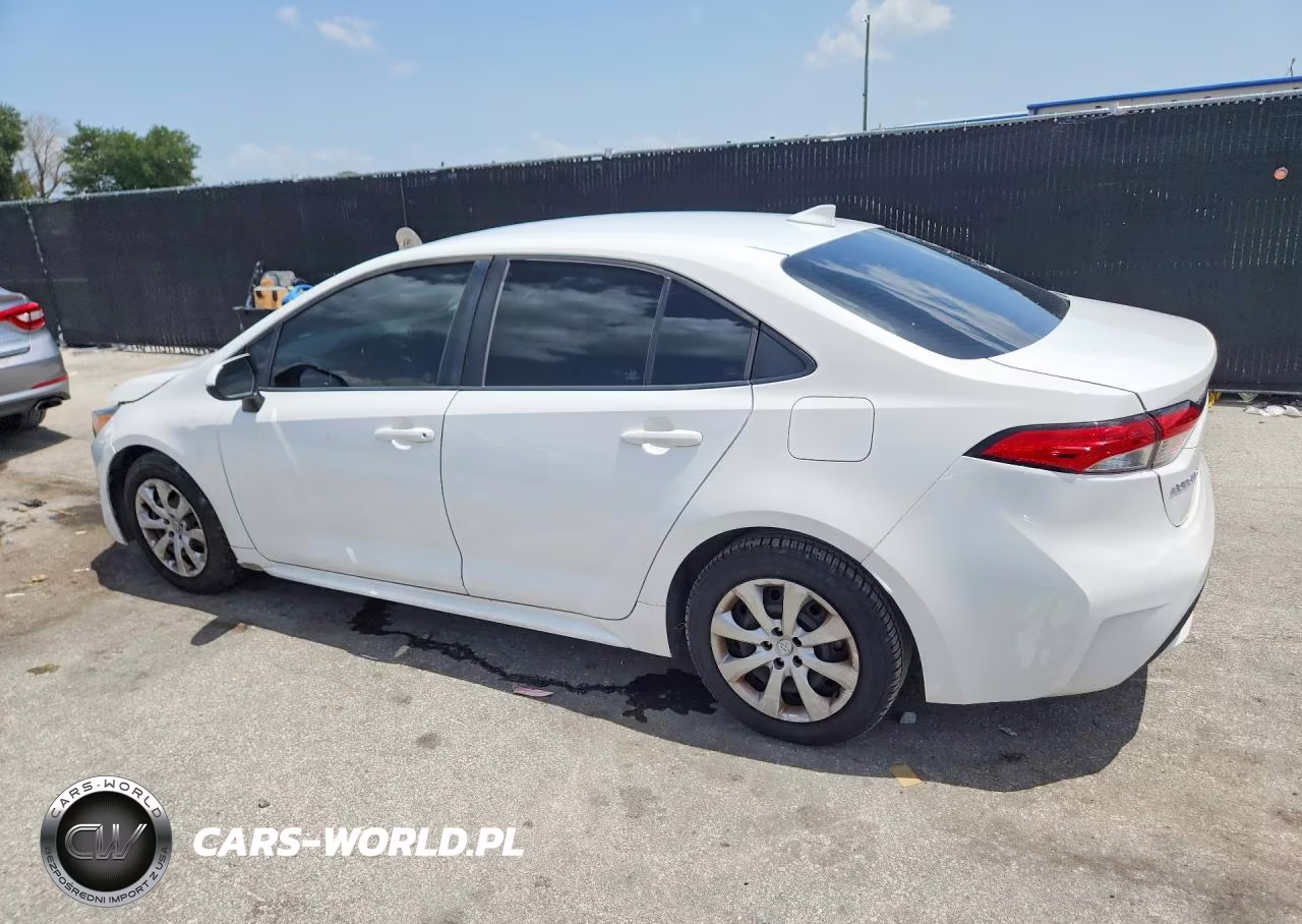 2020 Toyota Corolla Le VIN:5YFEPRAE3LP025405 - 2