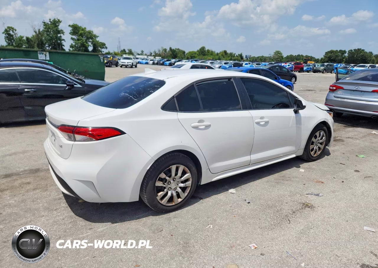 2020 Toyota Corolla Le VIN:5YFEPRAE3LP025405 - 3
