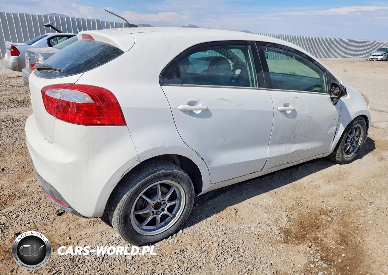 2012 Kia Rio Lx VIN:KNADM5A37C6012656 - 3