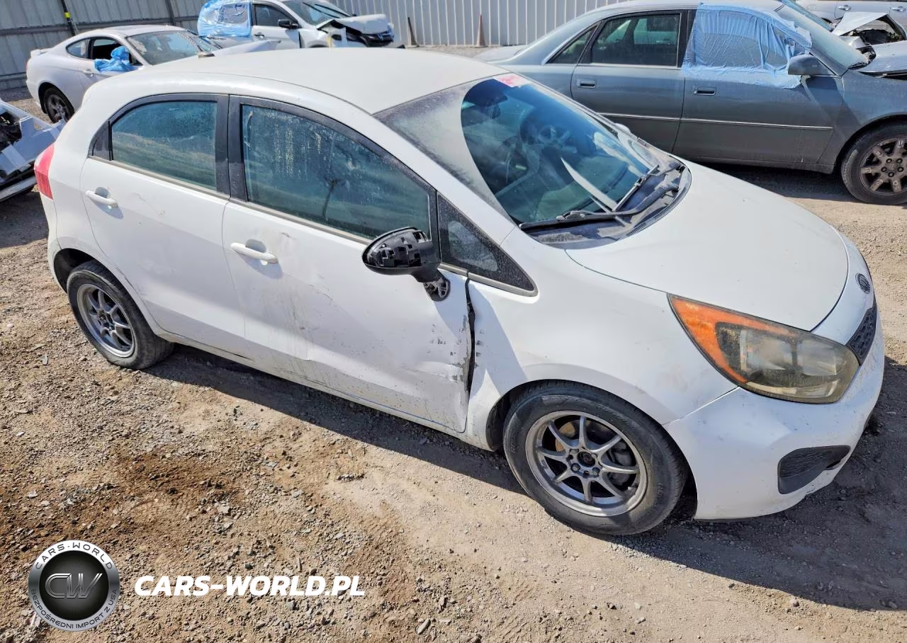 2012 Kia Rio Lx VIN:KNADM5A37C6012656 - 4