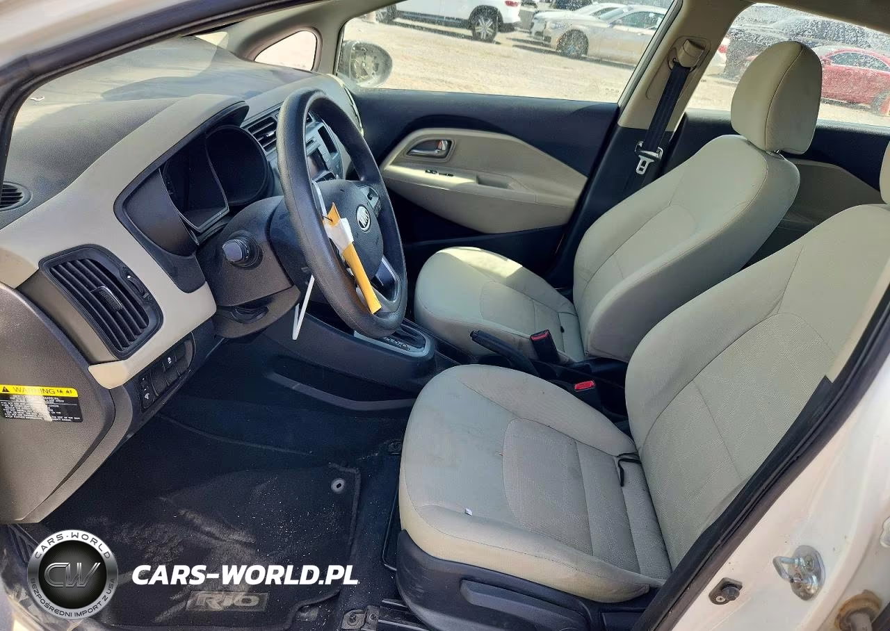 2012 Kia Rio Lx VIN:KNADM5A37C6012656 - 7