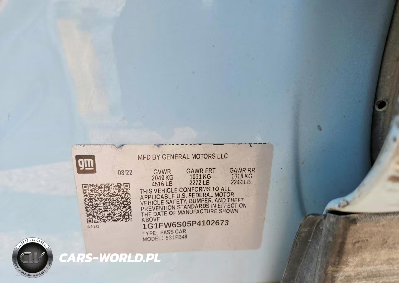 2023 Chevrolet Bolt Ev 1Lt VIN:1G1FW6S05P4102673 - 12