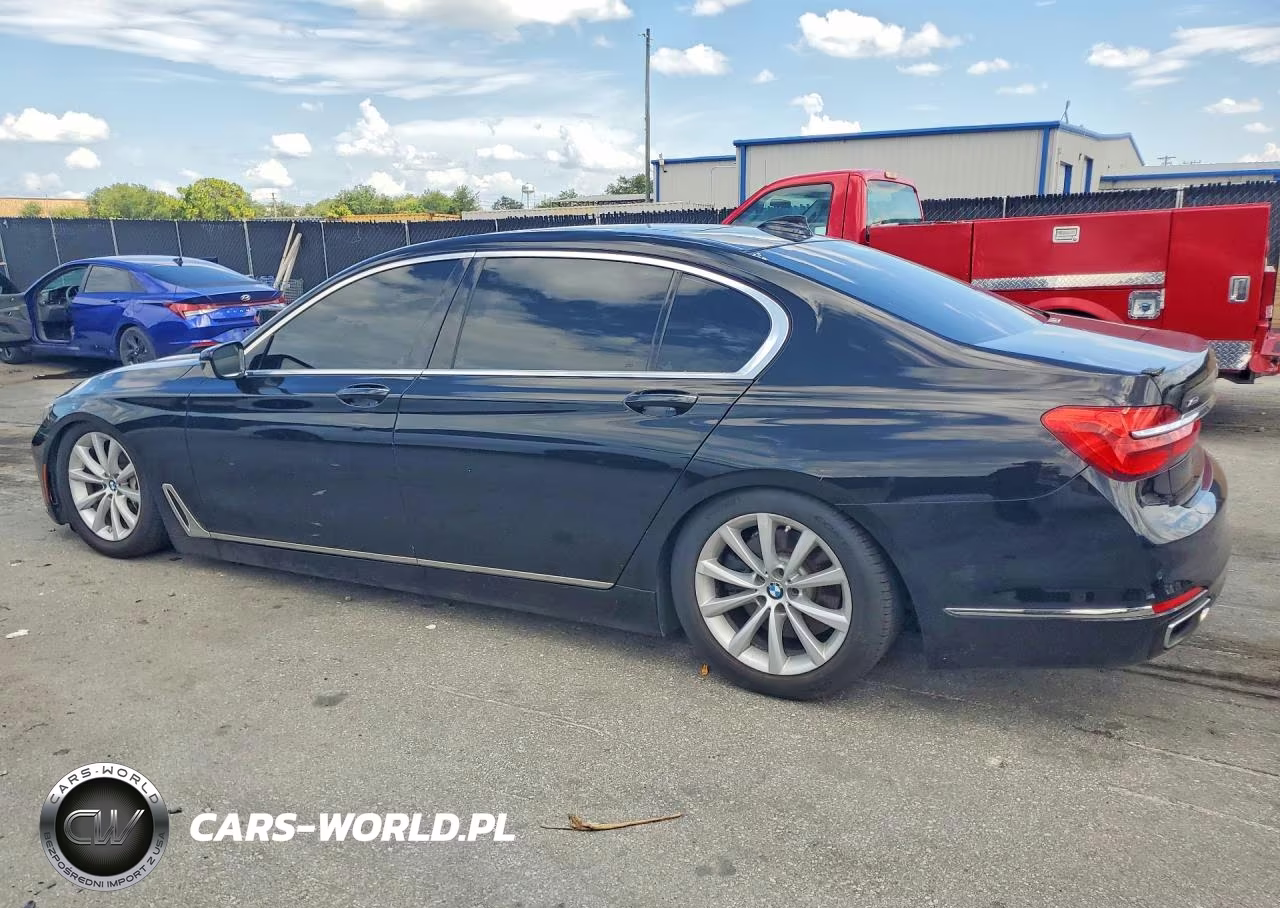 2018 BMW 740 Xi VIN:WBA7E4C50JGV23989 - 2